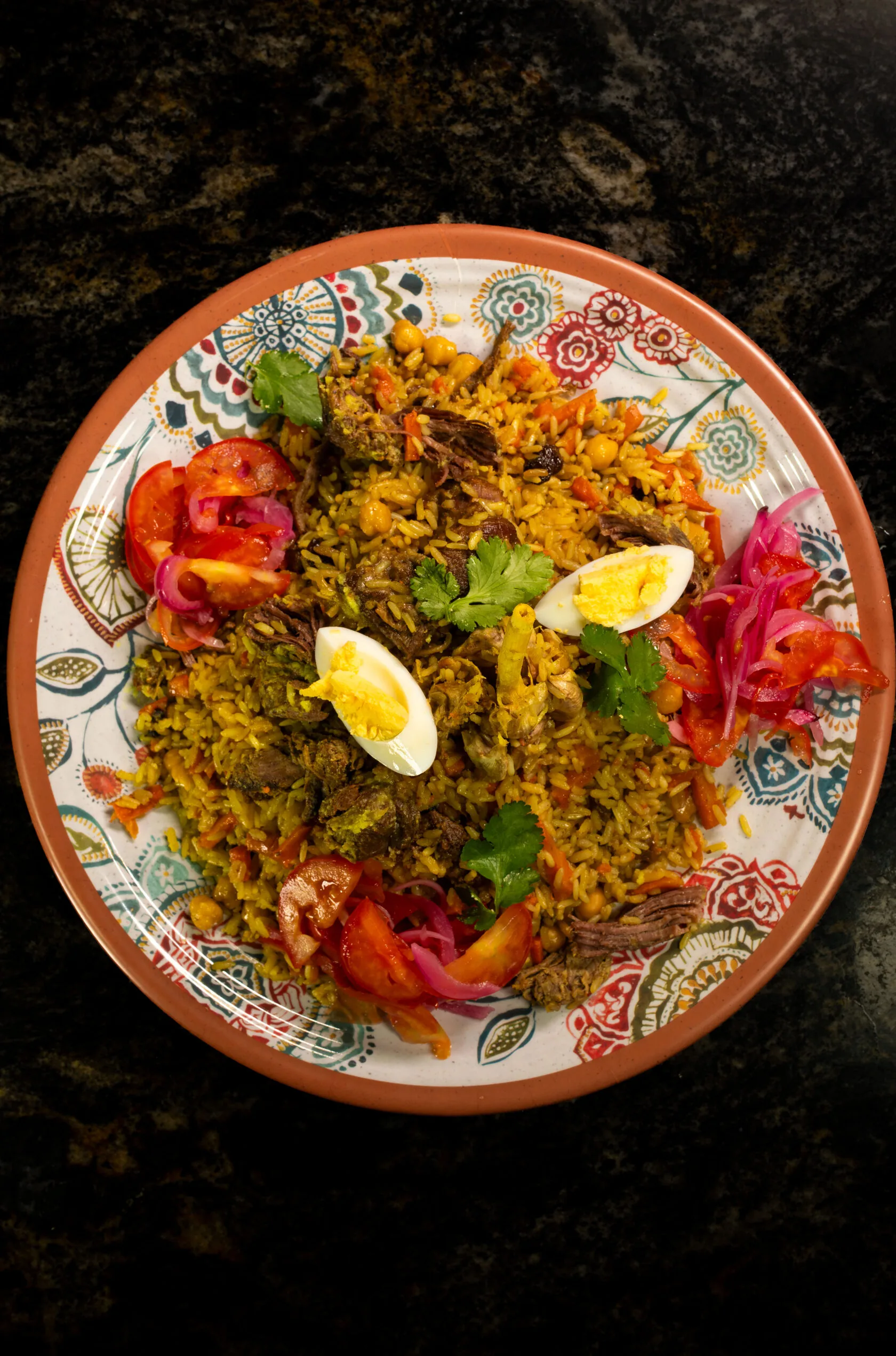 Plov uzbeko